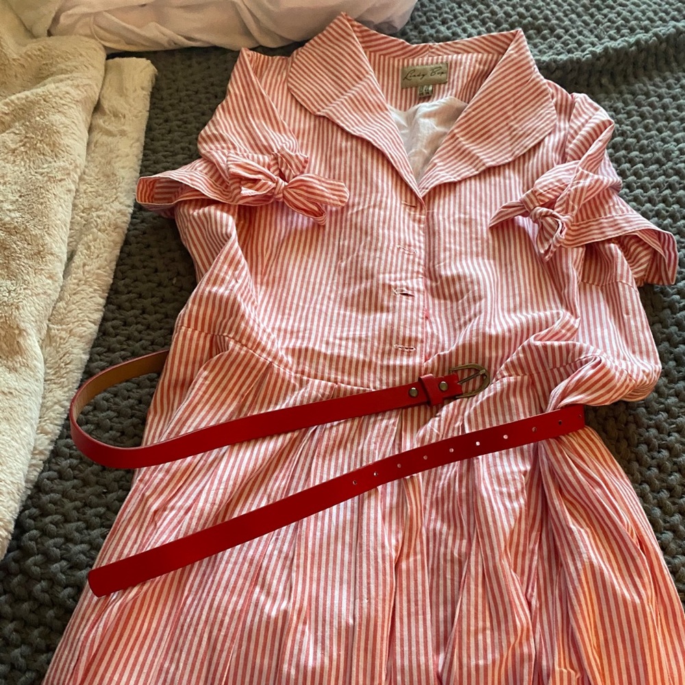 Lindy bop candy stripe dress